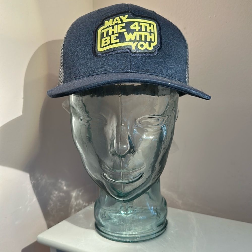 Baseball Trucker Cap Adjustable Mesh May the 4th Be With You Star-wars